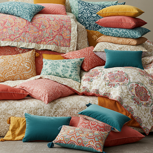 Maple Linens bedroom showcase