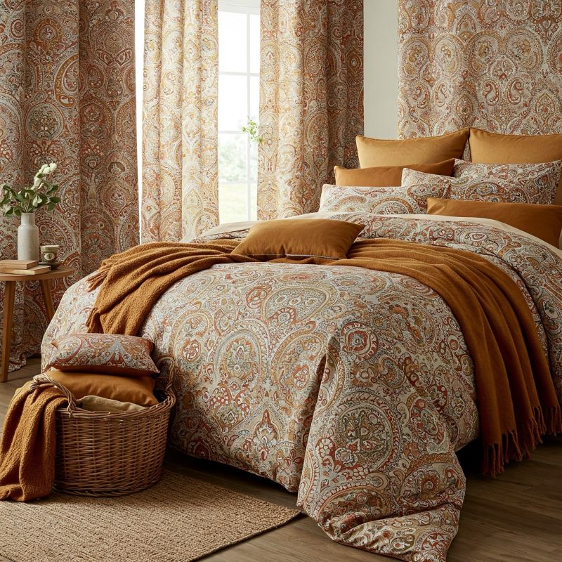 Pillows and bedding stacked